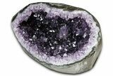 Sparkly Deep-Purple Amethyst Geode - Uruguay #345956-2